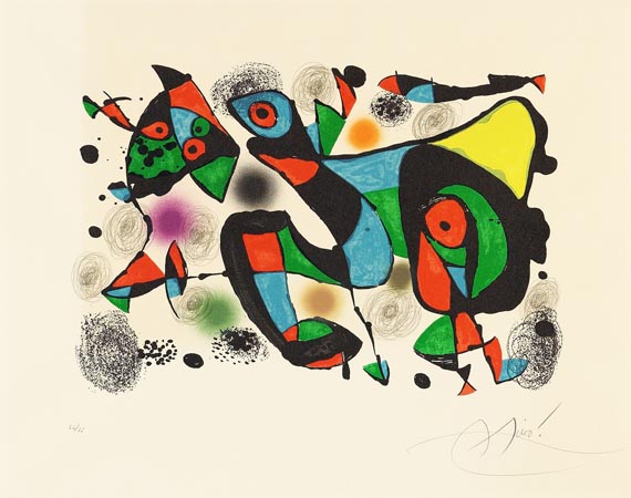 Joan Miró - Maravillas con variaciones acrósticas en el jardín de Miró