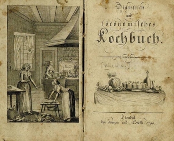 J. J. H. Bücking - Diätetisch u. oeconomisches Kochbuch. 1790