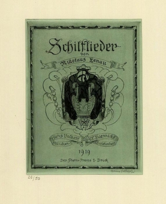 Volkert, H. - Schilflieder. 1919