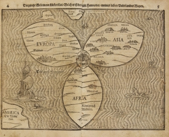 Heinrich Bünting - Itinerarium sacrae scripturae. 1597.