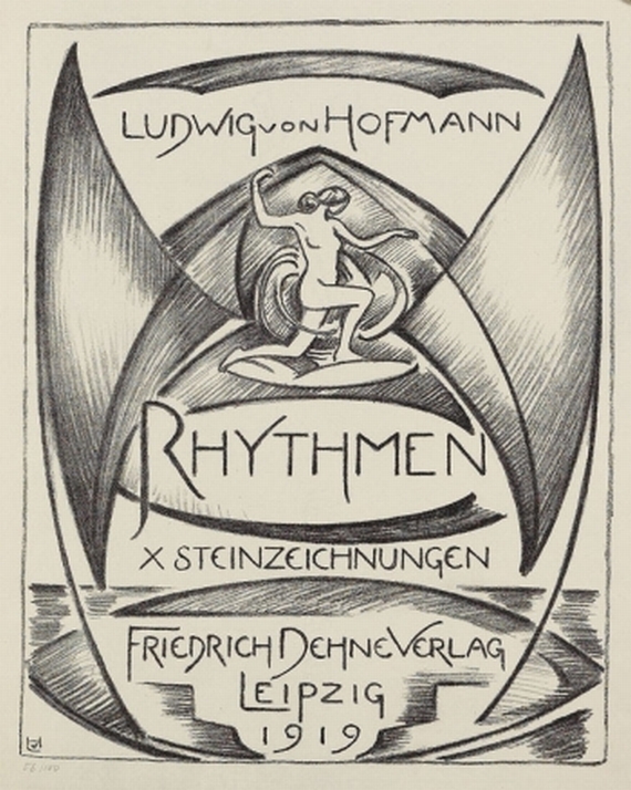 Ludwig von Hofmann - Rythmen, Mappenwerk. 1919