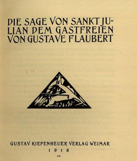 Max Kaus - Sage von Sankt Julian. 1918