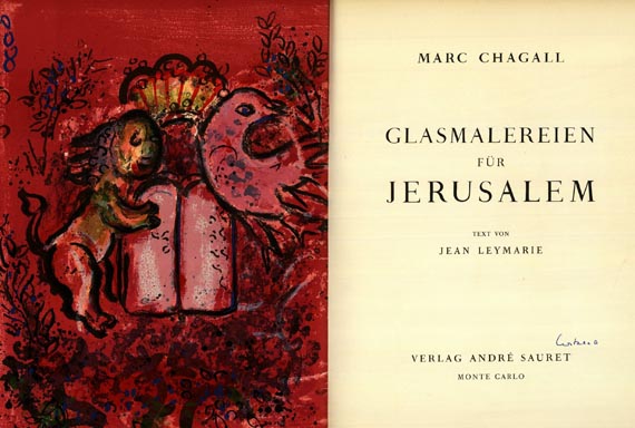 Marc Chagall - Glasmalereien. 1962