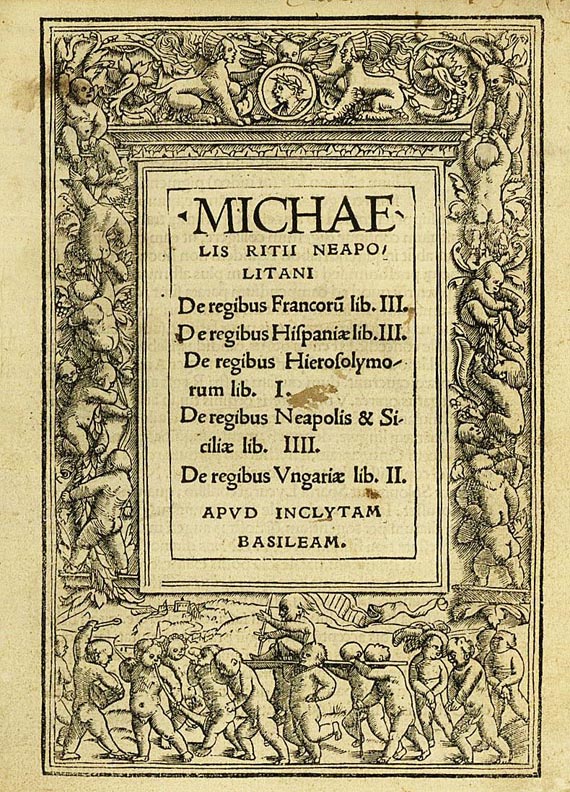 Michael Ritius - De regibus Francorum. 1517 (69)