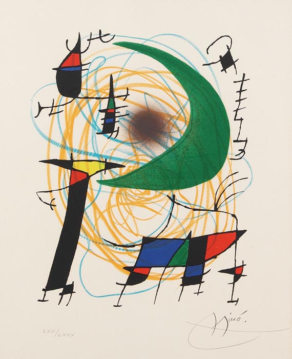 Joan Miró - Aus: Joan Miró Lithographe I