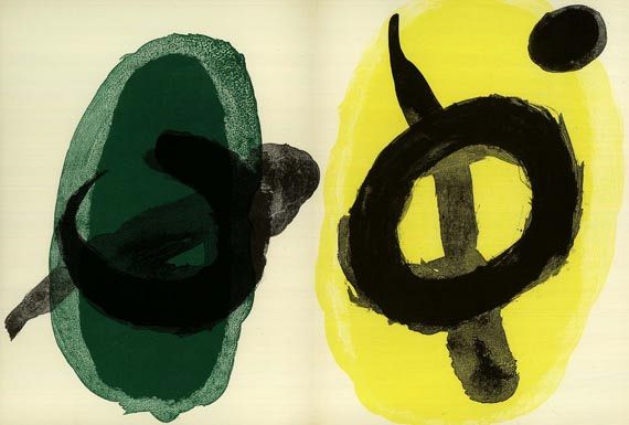 Joan Miro - DLM 128, Peintures murales. 1961