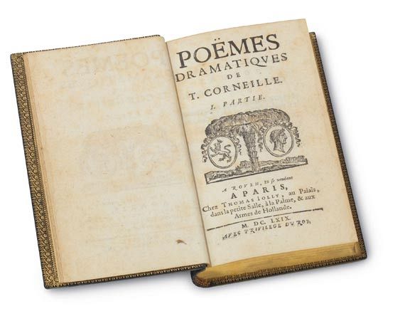Pierre Corneille - Le Theatre. Poems. 9 Bde., 1669-1682. - 