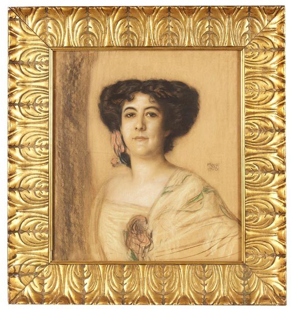 Franz von Stuck - Porträt einer Dame - 
