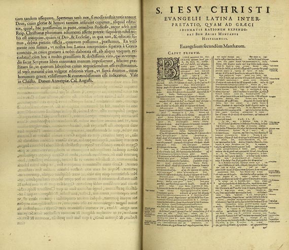  Biblia hebraica - Biblia hebraica, ed. Arias Montanus, 1584 (Nr. 6)
