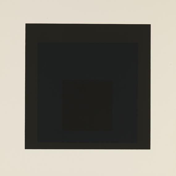 Josef Albers - Homage to the square: soft edge - hard edge - 