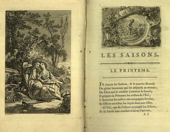 Jean-Francois de Saint-Lambert - Les saisons, poeme. (1769)