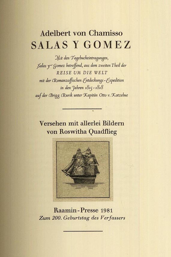  Raamin-Presse - Salas Y Gomez. 1981