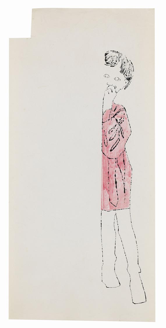 Andy Warhol - Girl Standing