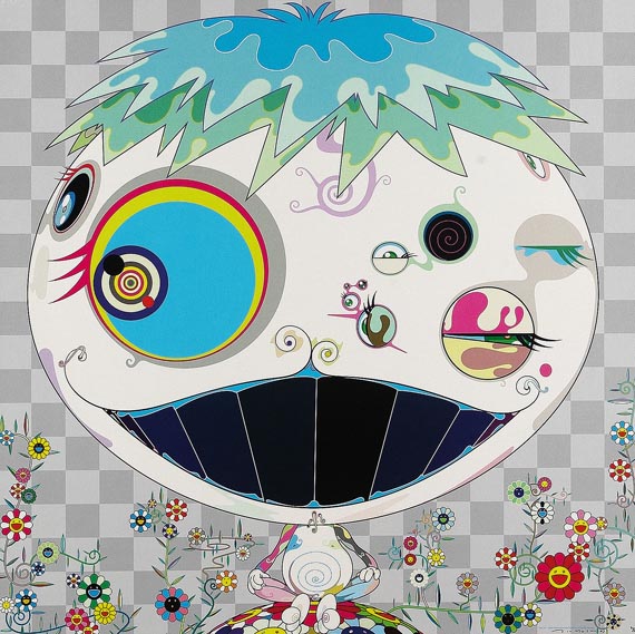 Takashi Murakami - Jelly Fish - Signature