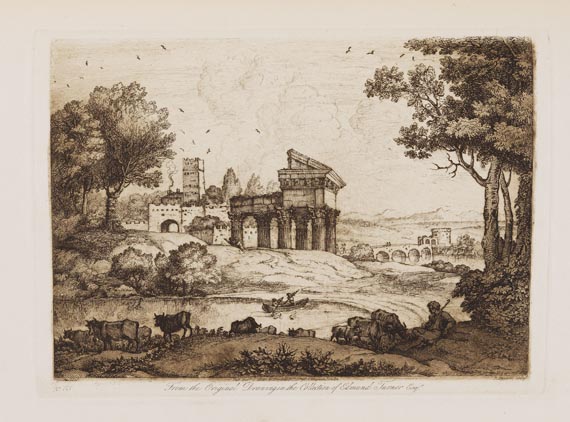 Claude Lorrain - Liber veritatis. 1777-1819. 3 Bde.