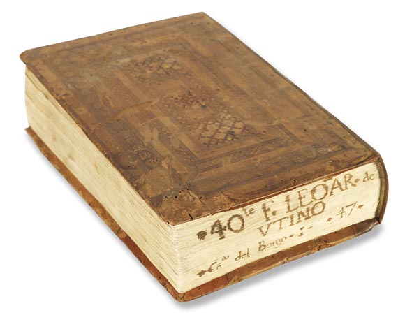  Leonardus de Utino - Sermones. 1479. (C43) - Cover