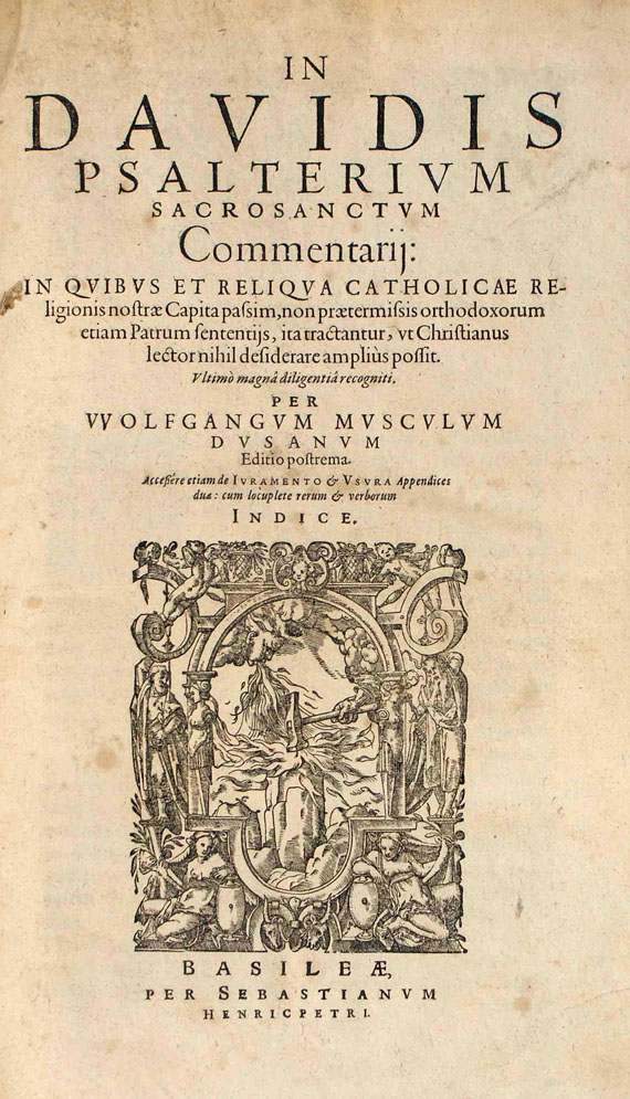 Wolfgang Musculus - In Davidis, 1618
