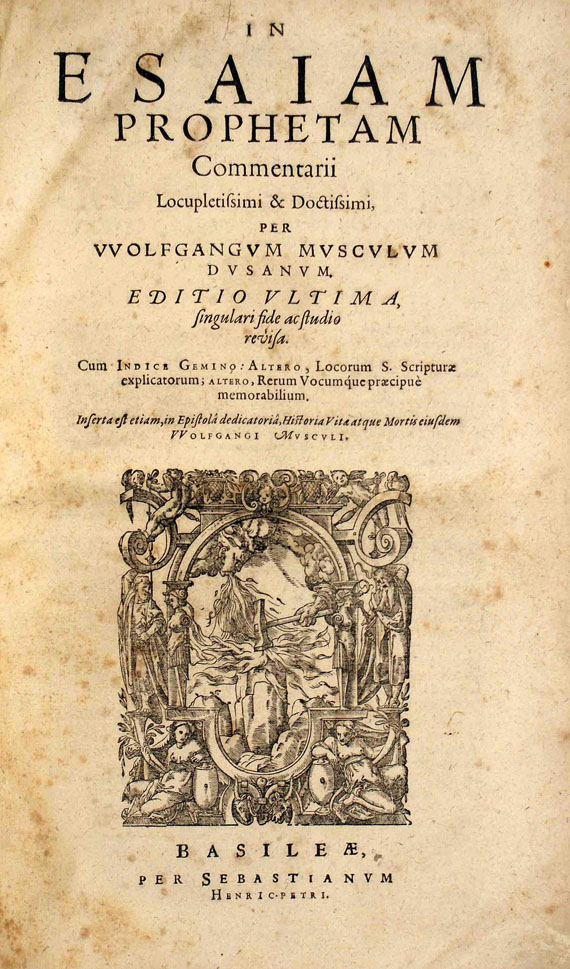 Wolfgang Musculus - In Esaiam, 1623