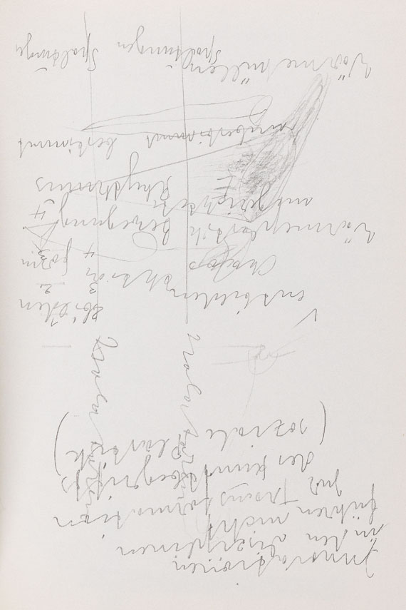 Joseph Beuys - Zeichnungen zu "Codices Madrid" von Leonardo da Vinci - 
