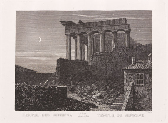 Carl Ludwig Frommel - Ansichten aus Griechenland. 1830