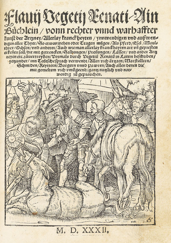   - Sammelband Holzschnittbücher. Um 1530