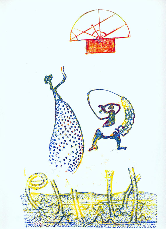 Max Ernst - Lewis Carrolls Wunderhorn. 1970