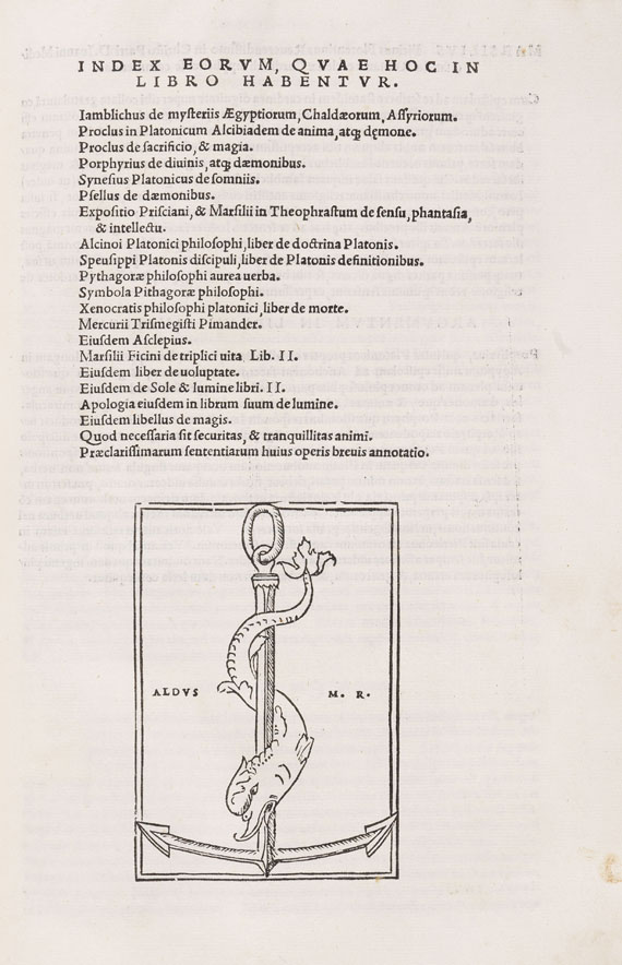 Flavius Philostratus d. Ä. - De vita Apolloni Tynaei libri octo. 1501 - 