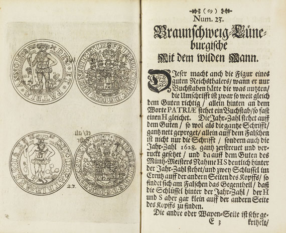 Mauritz Cuno - Betrug unter denen Reichsthalern. 1702. - 