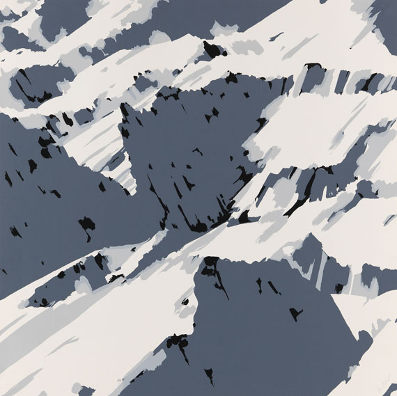 Gerhard Richter - Schweizer Alpen I - 