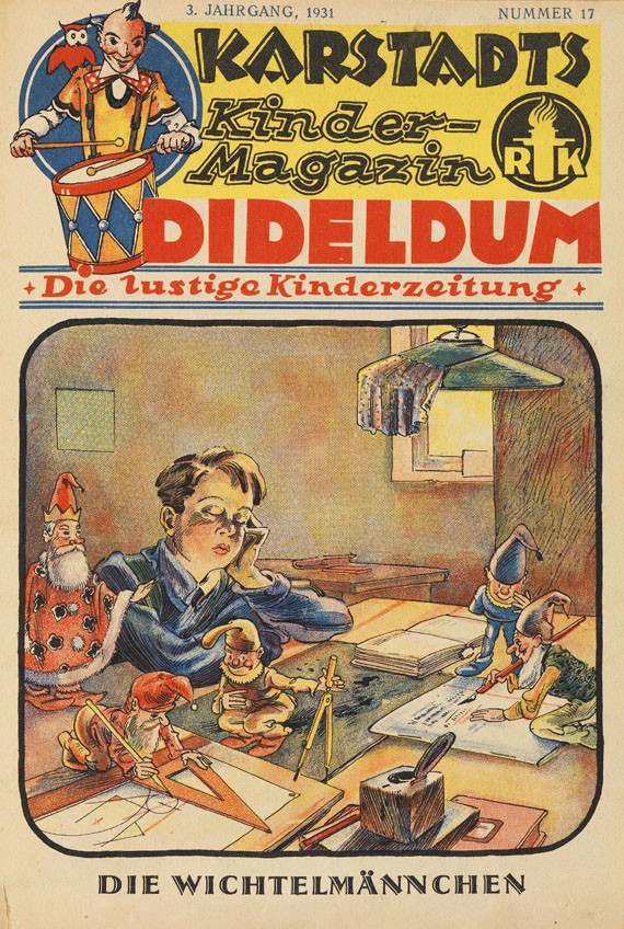 Otto Waffenschmied - Dideldum. 4 Bde. 1931-1934 - 