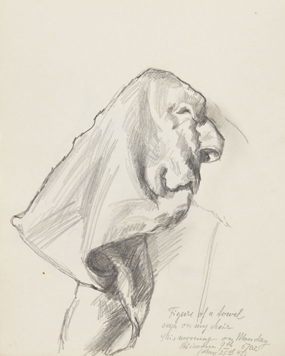 Ludwig Meidner - Sketch Book. 1941-43 - 