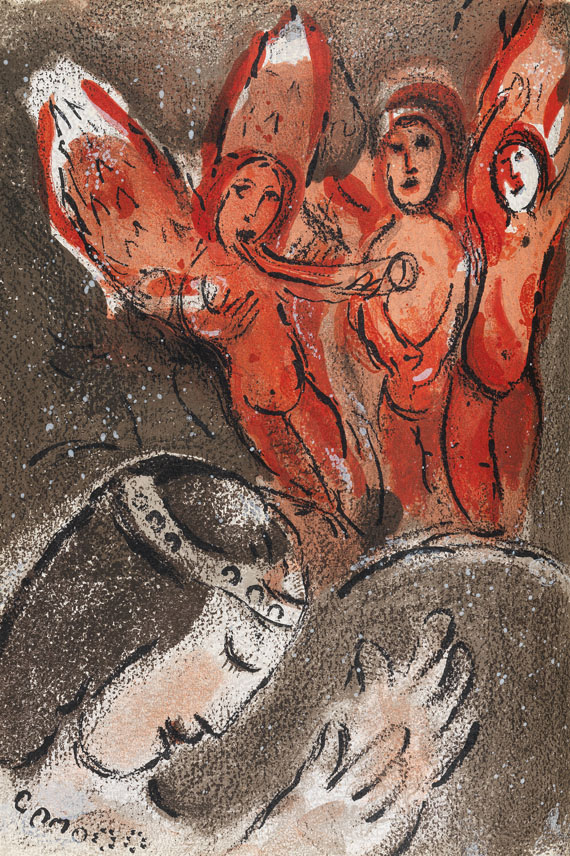Marc Chagall - Drawings for the Bible. 1960