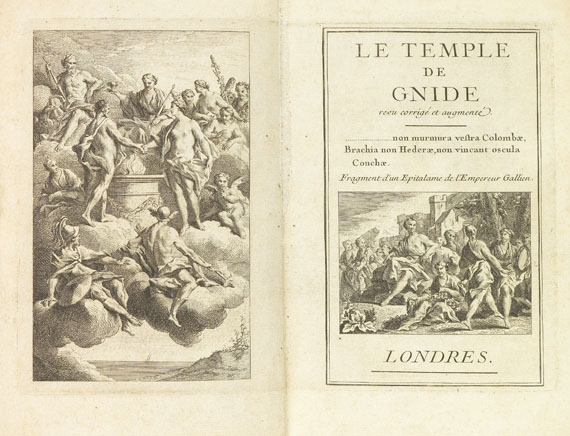 Charles S. L. de Montesquieu - Le temple de gnide. 1742.