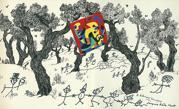 Joan Miró - Prévert, J., Monographie. 1956.