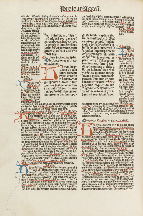 Biblia latina - Biblia latina. 1487