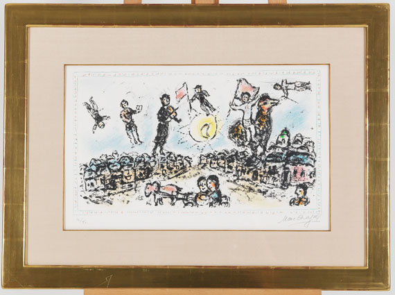 Marc Chagall - Feier - Frame image