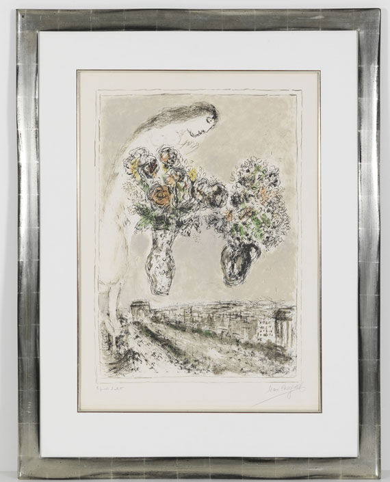 Marc Chagall - Der Triumphbogen - Frame image
