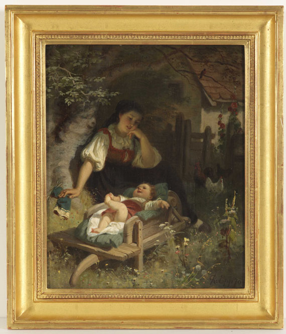 Rudolf Epp - Mutterglück - Frame image
