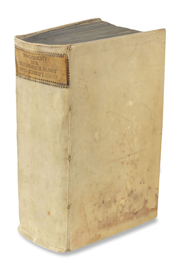 Christian Fr. Gessner - Buchdruckerkunst und Schriftgießerey. 1740. - 