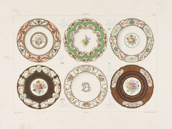 Édouard Garnier - Porcelaine tendre de Sèvres. Um 1891.