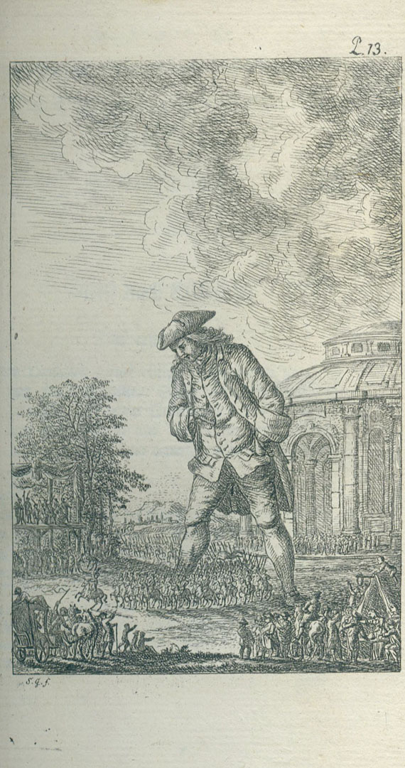 Jonathan Swift - Satyrische und ernsthafte Schriften. 1759-66. 8 Bde.