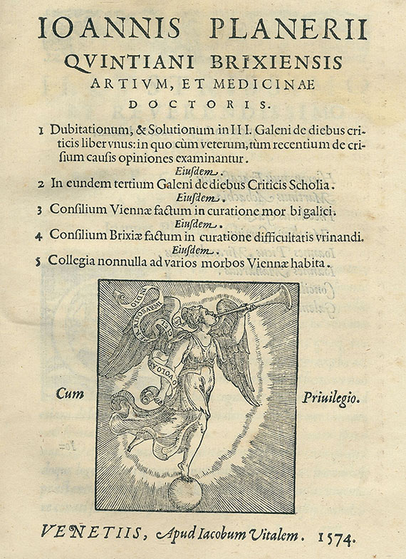 Giovanni Pianieri - Dubitationum et Solutionum. + Febrium omnium simplicium. 1574.