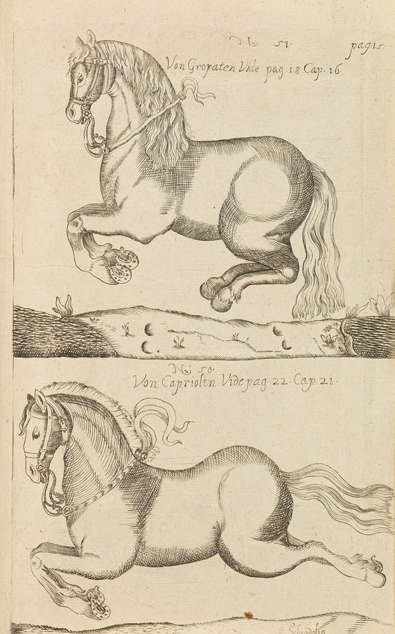 Christoph Jakob Lieb - Practica et arte di cavalleria. 1668 - 