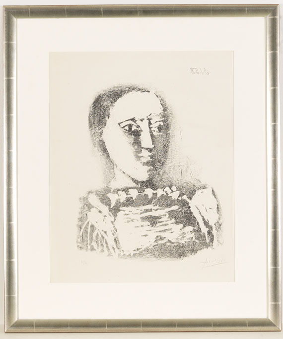 Pablo Picasso - Le Chandail brodé - Frame image