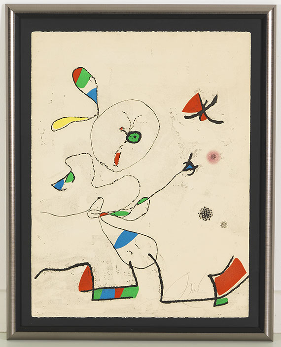 Joan Miró - La Chasse aux Papillons - Frame image