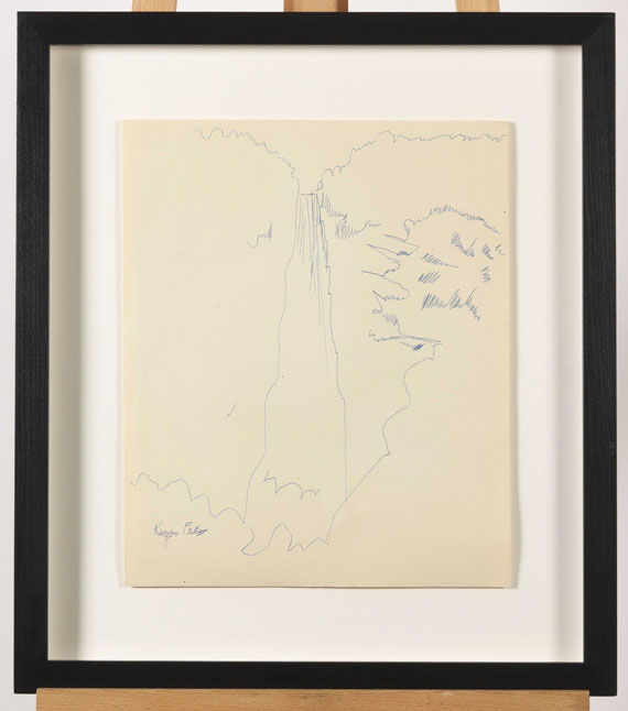 Andy Warhol - Kegon Falls, Japan - Frame image