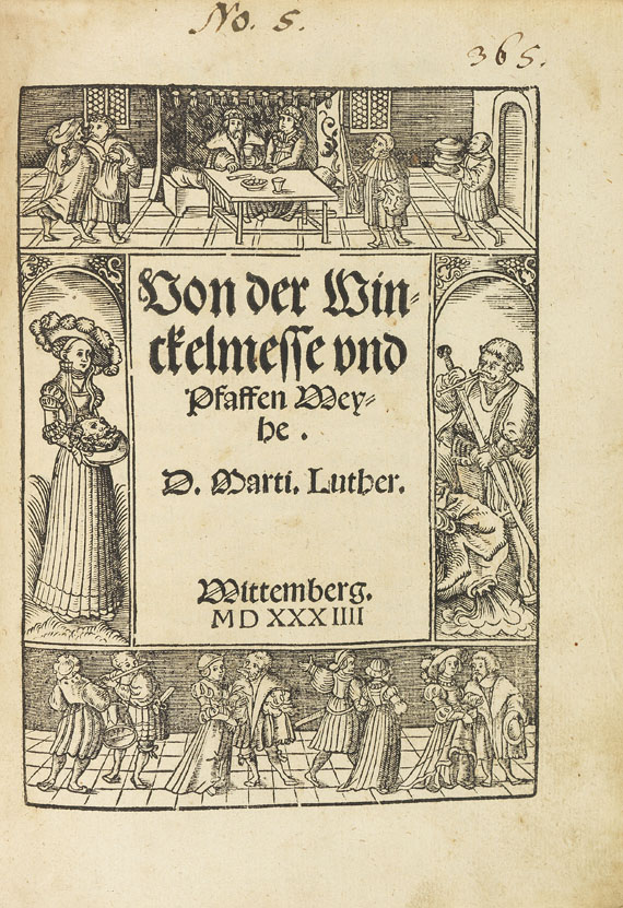 Reformationsschriften - Sammelband mit 9 Drucken des 16. Jhs.