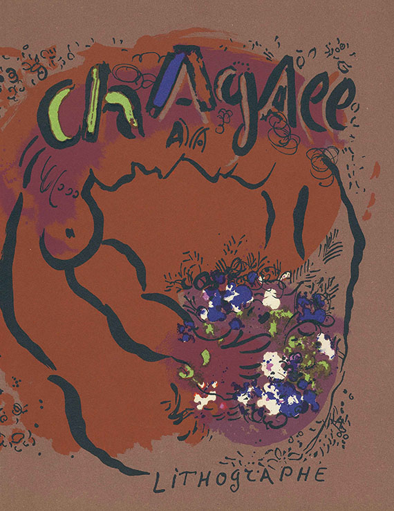 Marc Chagall - Mourlot, F., Chagall Lithograph I-III. 1960-69.