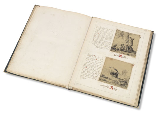 Ludwig Holster - Idiotismus venatorius. Jagd- Handschriften-Unikat. 1855 - 
