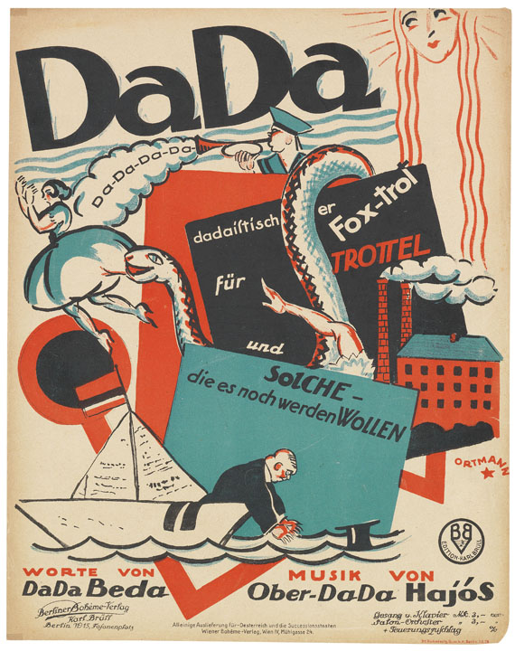 Dada - Dada, dadaistischer Fox-trot. 1920